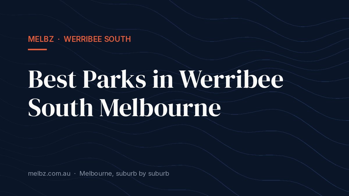Title card: Best Parks in Werribee South Melbourne