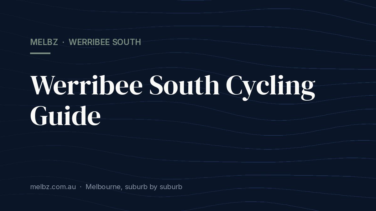 Title card: Werribee South Cycling Guide