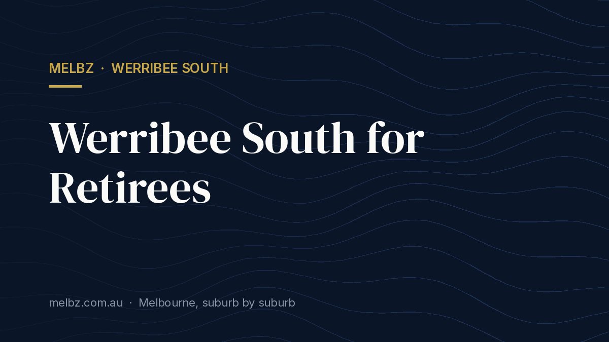 Title card: Werribee South for Retirees