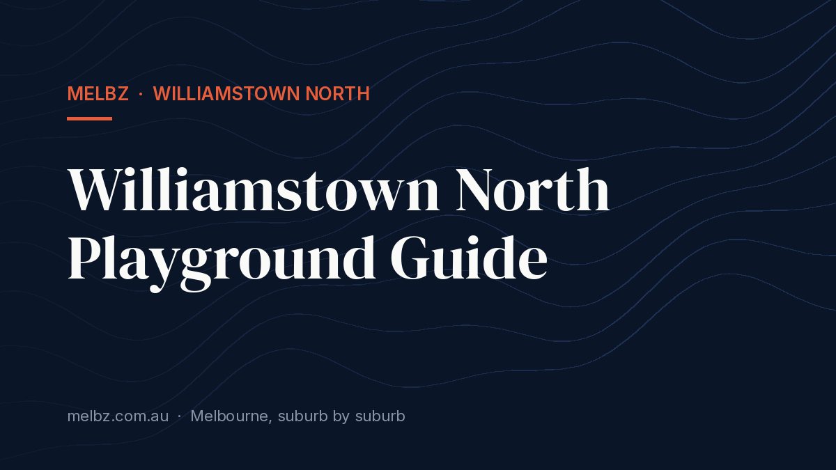 Title card: Williamstown North Playground Guide