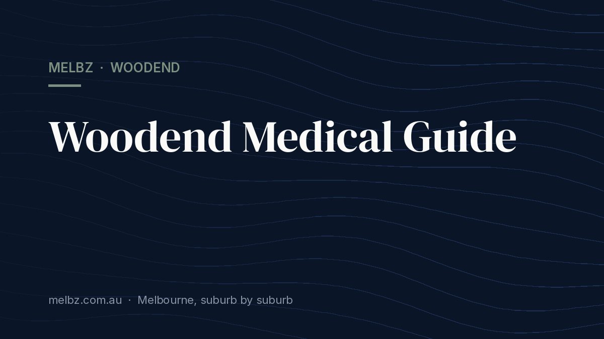 Title card: Woodend Medical Guide