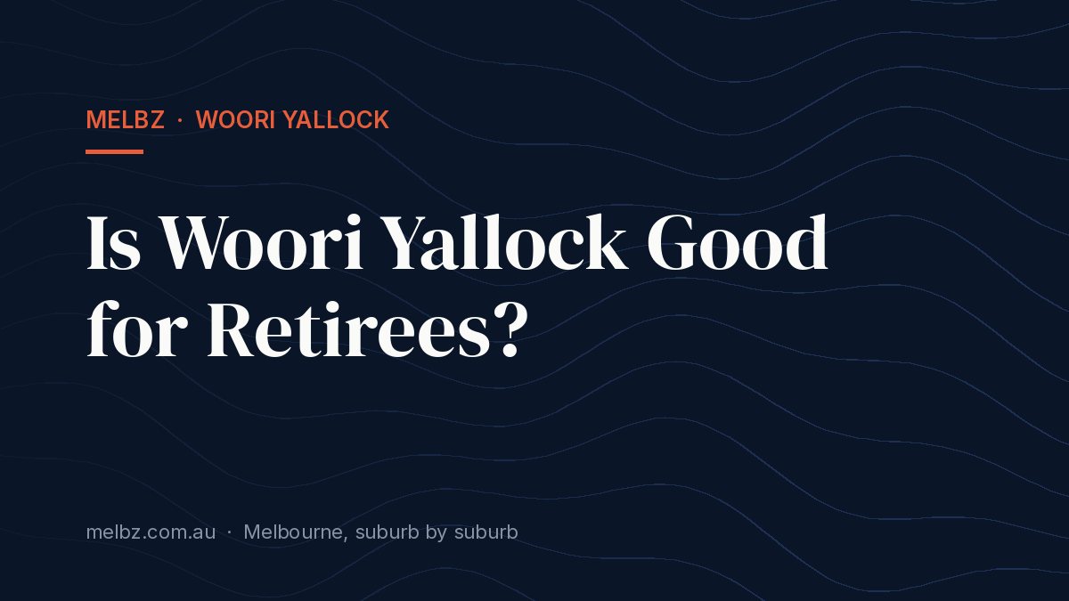 Title card: Is Woori Yallock Good for Retirees?