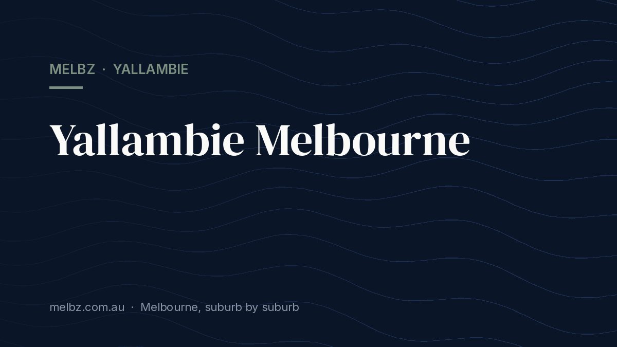 Title card: Yallambie Melbourne