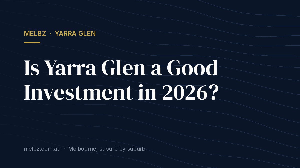 Title card: Is Yarra Glen a Good Investment in 2026?