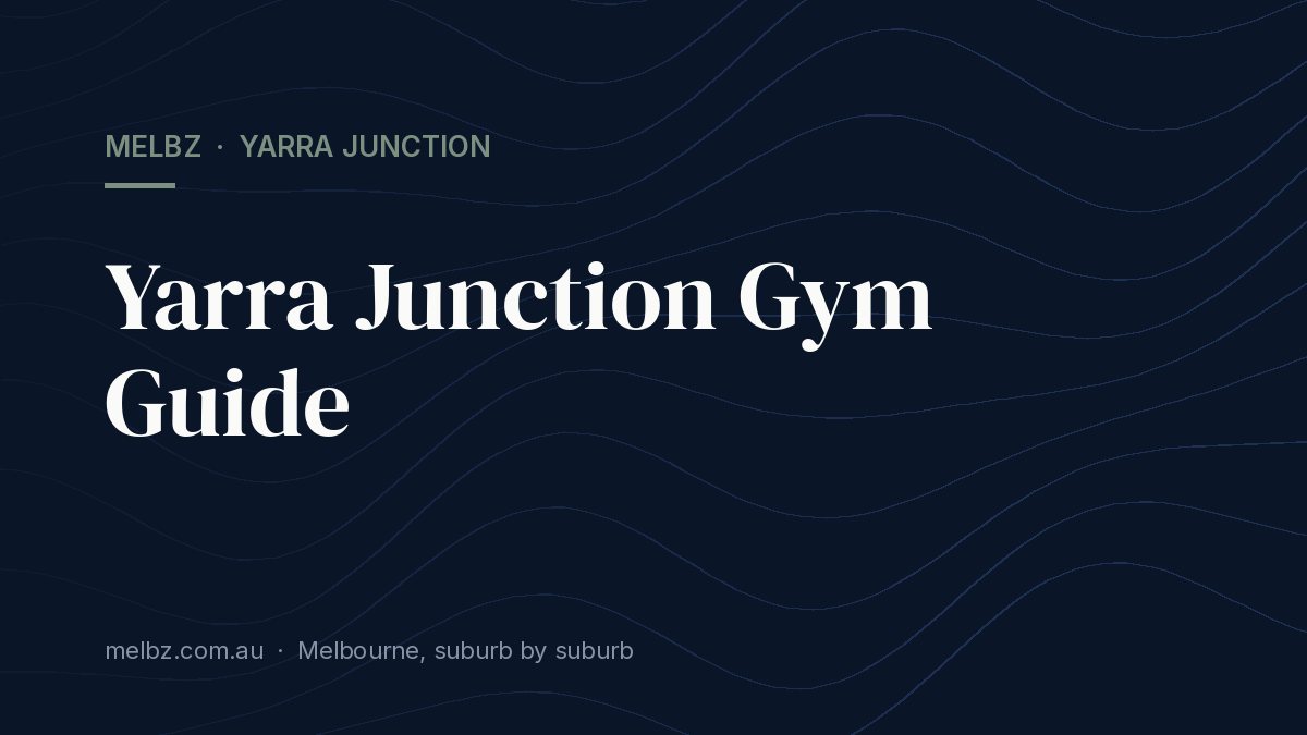 Title card: Yarra Junction Gym Guide