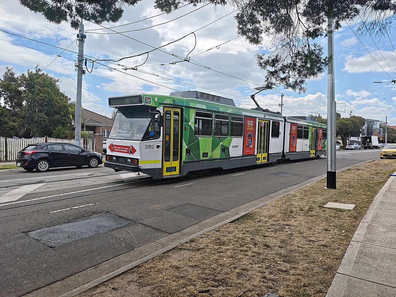 Tram on Truganini Road, Carnegie