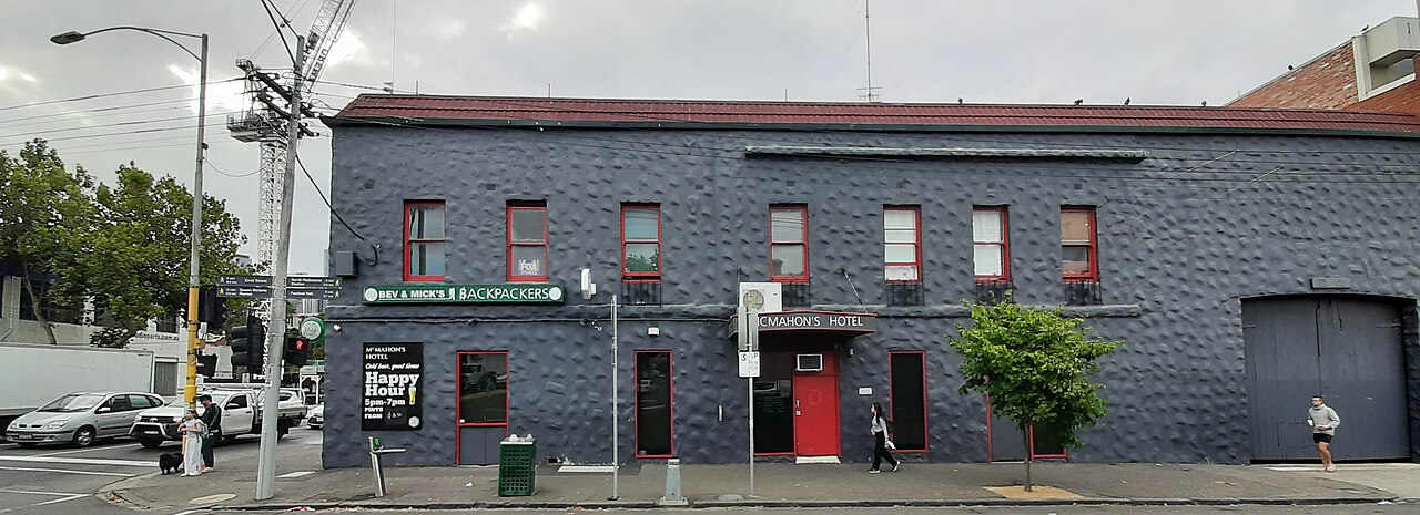 Bluestone building of Bev and Micks International Backpackers