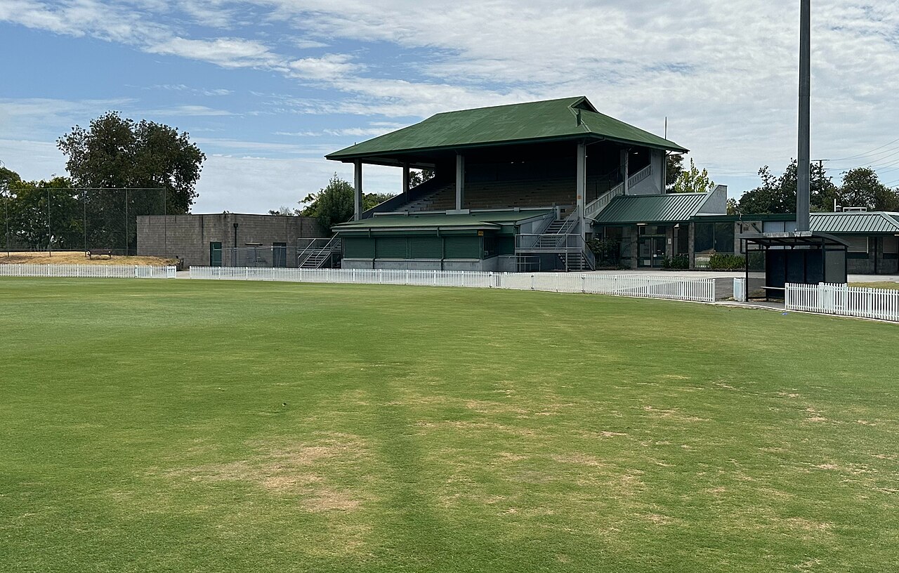 Bill Lawry Oval and grandstand