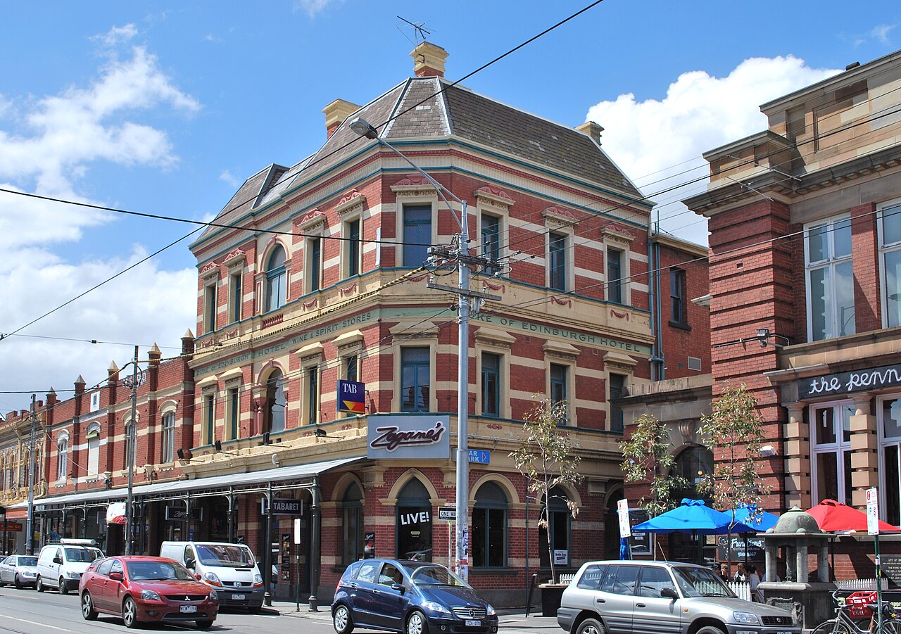 Brunswick Duke of Edinburgh Hotel on a corner