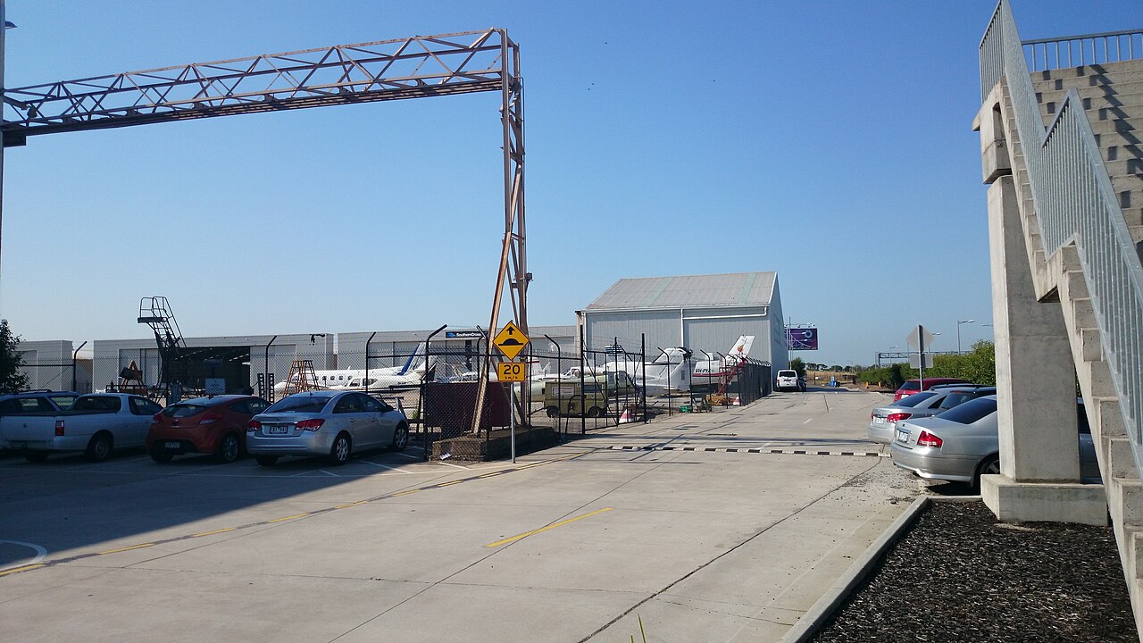 Burns Street at Essendon Airport