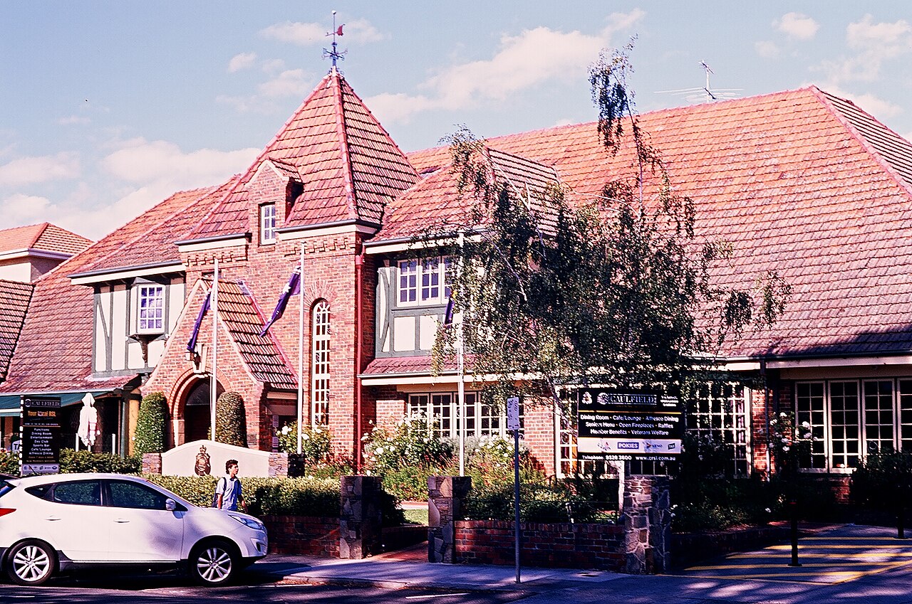 Heritage building of the Caulfield RSL