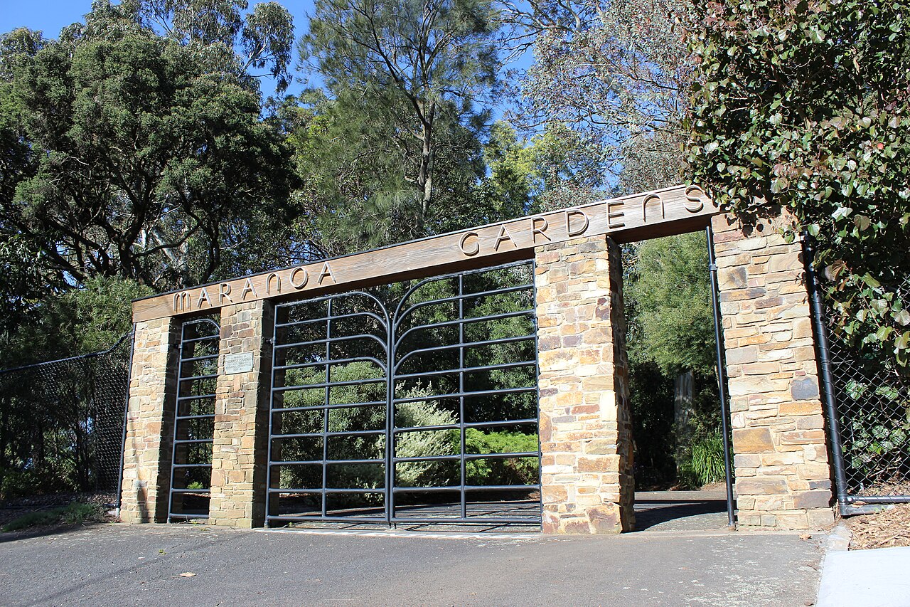 Chapman Entrance gate to Maranoa Gardens