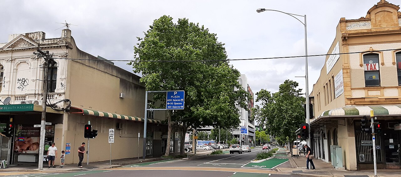 Street in the City of Footscray