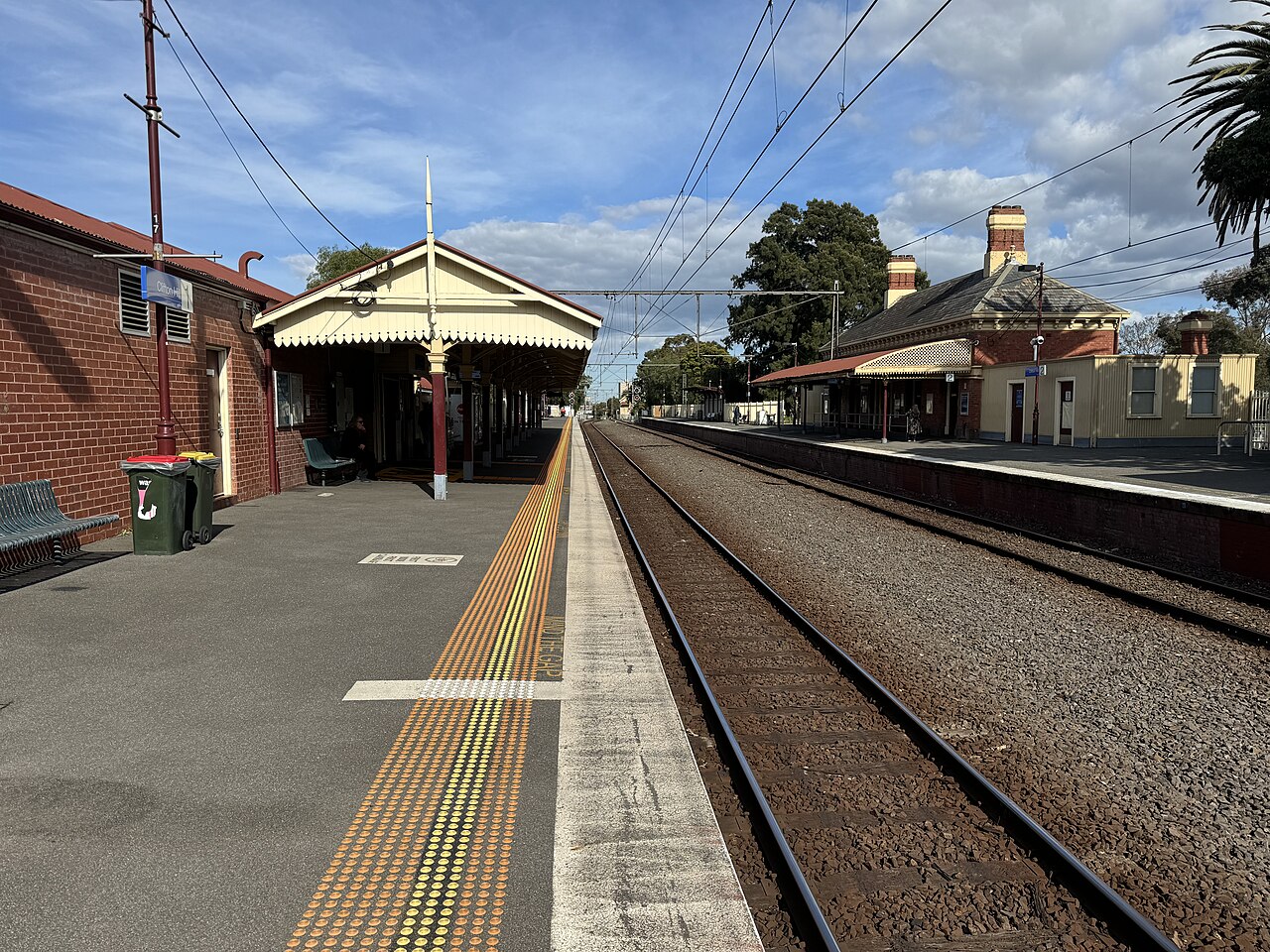 Clifton Hill southbound Platform 1