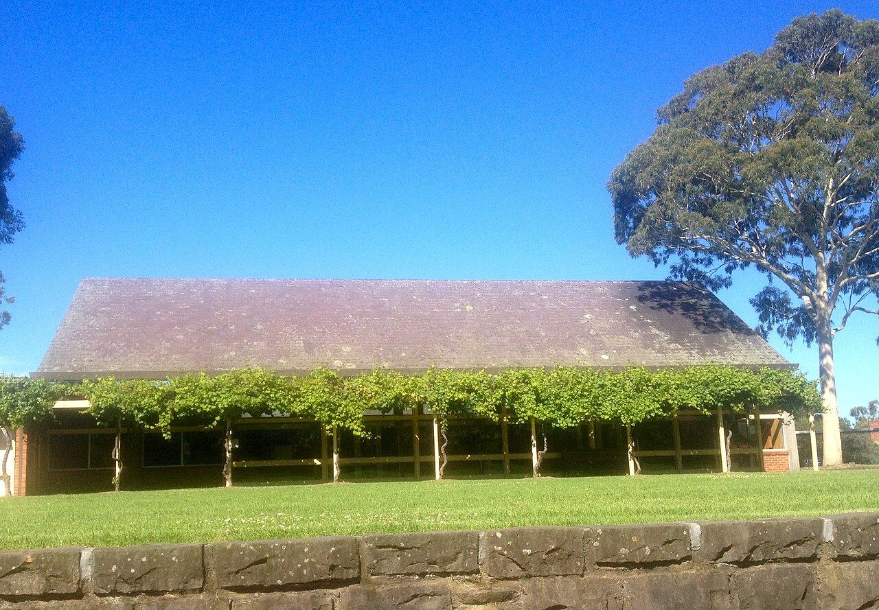 Vine-covered Dining Hall at Scotch College