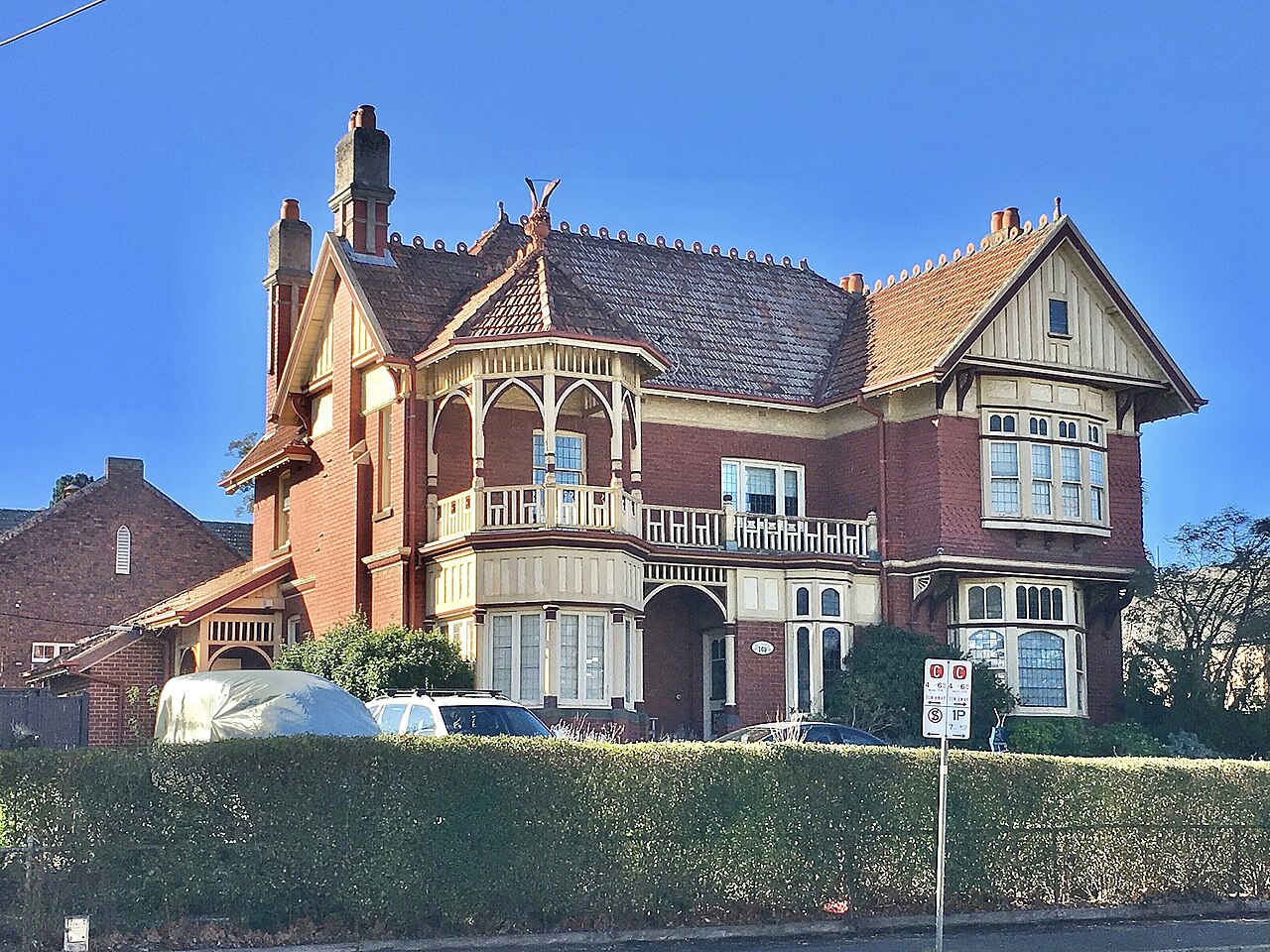 Dr Armstrong House, a red-brick Victorian mansion in Canterbury