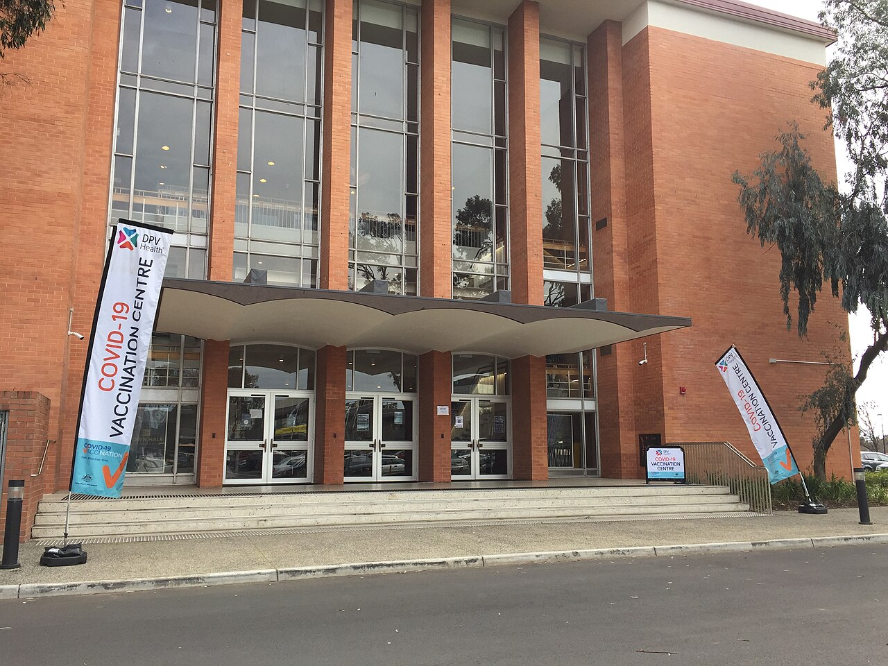 Entrance of Broadmeadows Town Hall