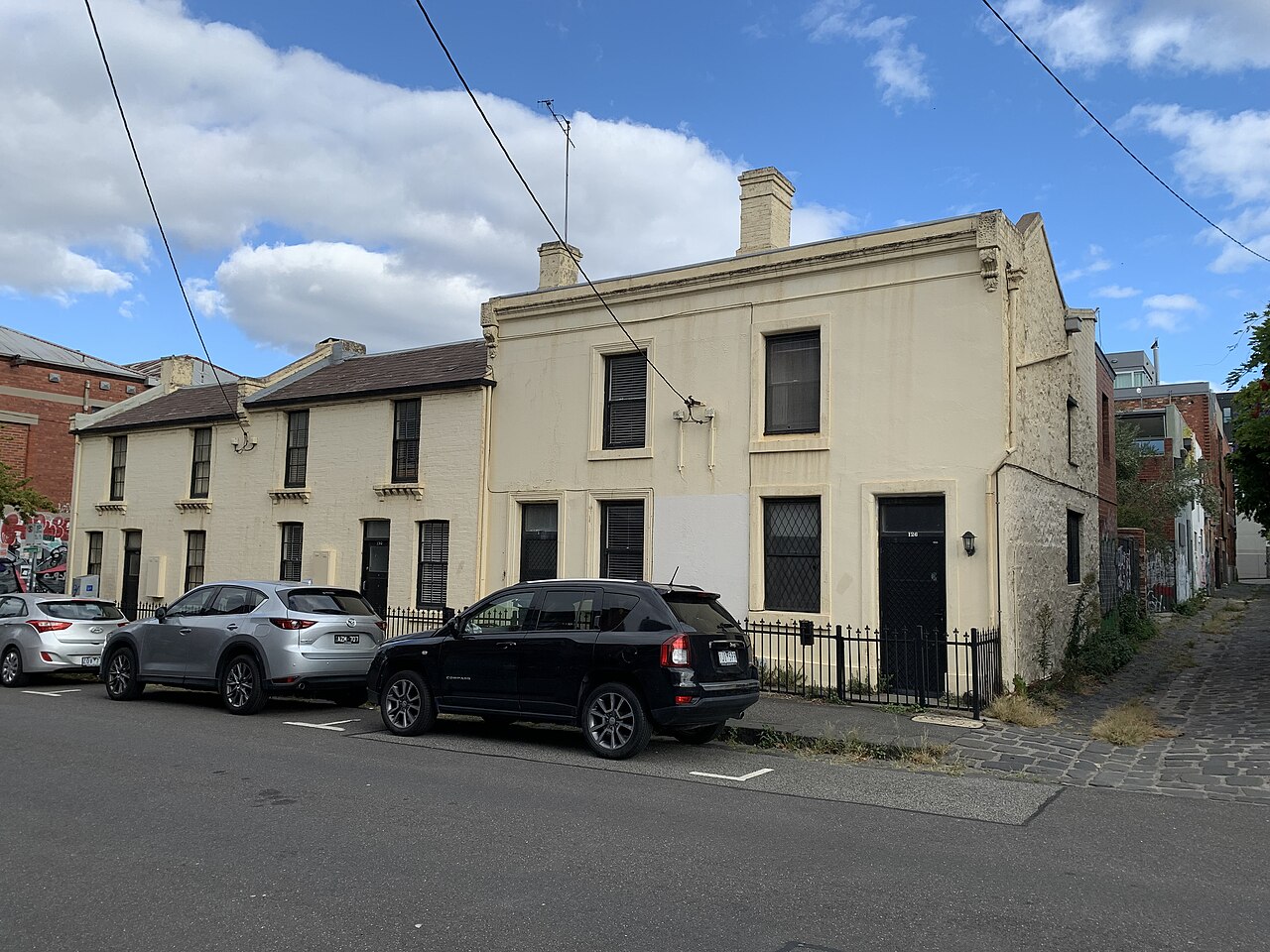Houses on Greeves Street, Fitzroy