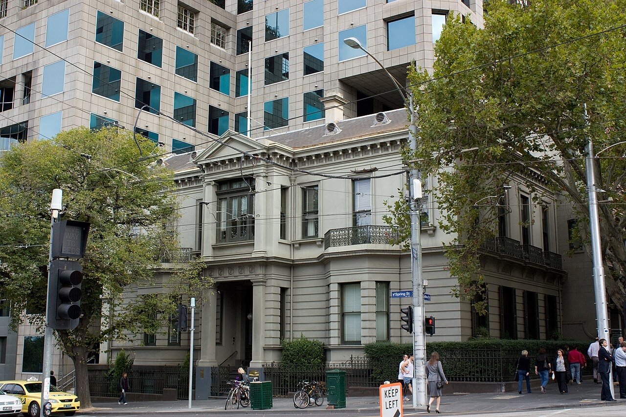Former Campbell Residence on the corner of Spring Street