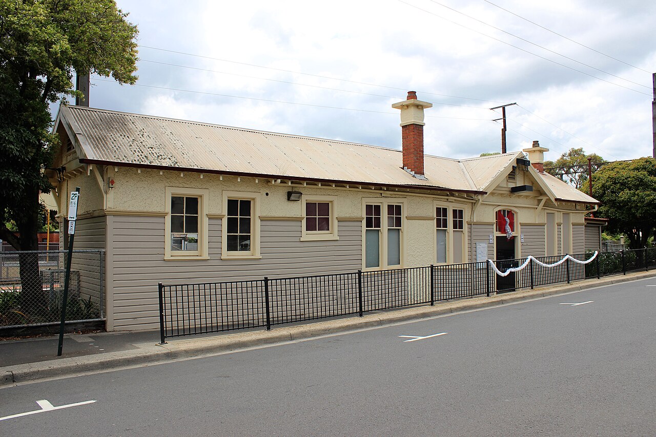 Former Mont Albert Station building