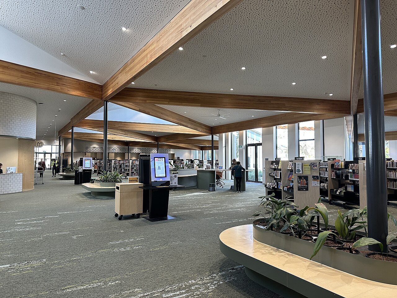 Interior of Glenroy Library