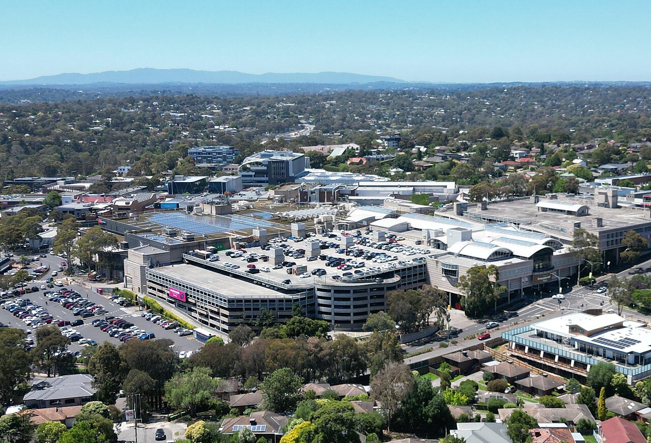 Greensborough Plaza facing Main Street