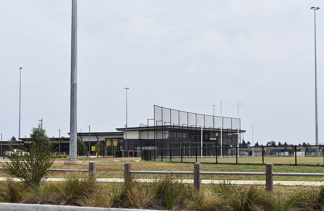 Arnolds Creek Recreation Reserve pavilion in Harkness