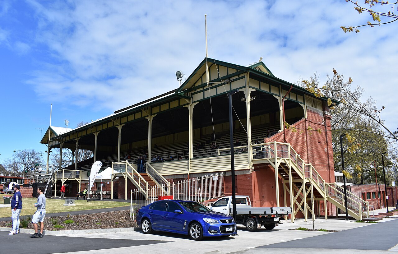Blackie Ironmonger Stand at Junction Oval