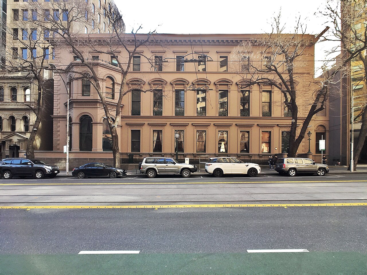 The Melbourne Club building on Collins Street