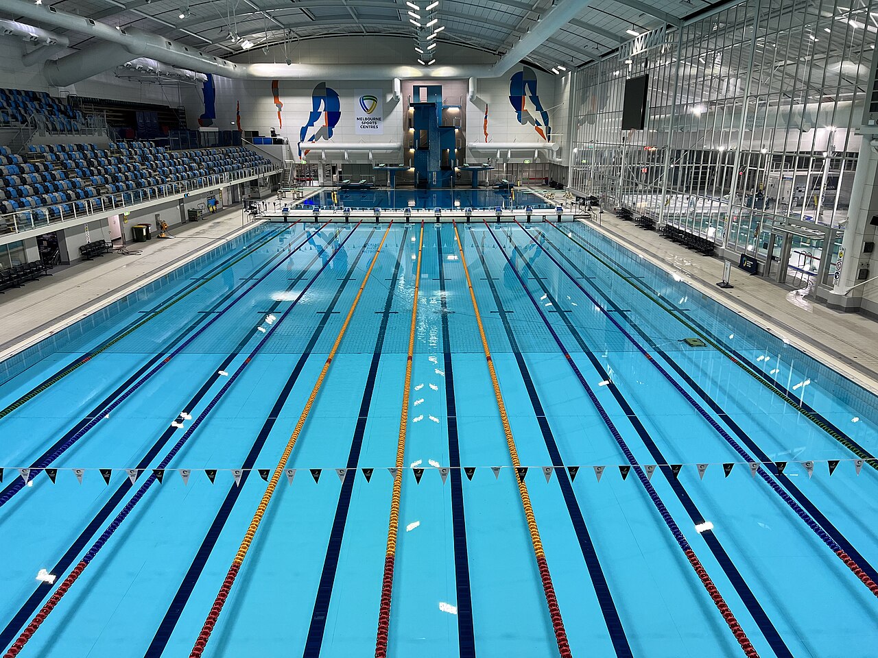 Pool at the Melbourne Sports and Aquatic Centre