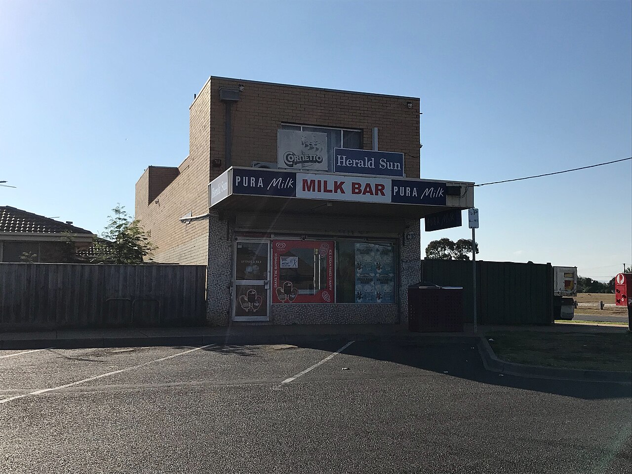 Melton South Milk Bar shopfront