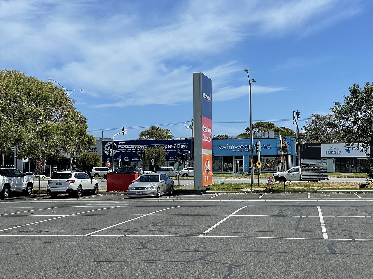 Nepean Highway in Mentone