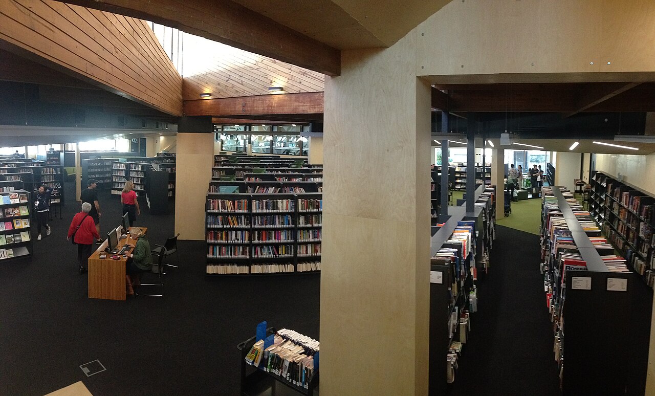 Interior of Balwyn Library
