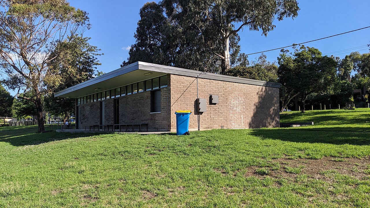 Pavilion at Leigh Park in North Balwyn