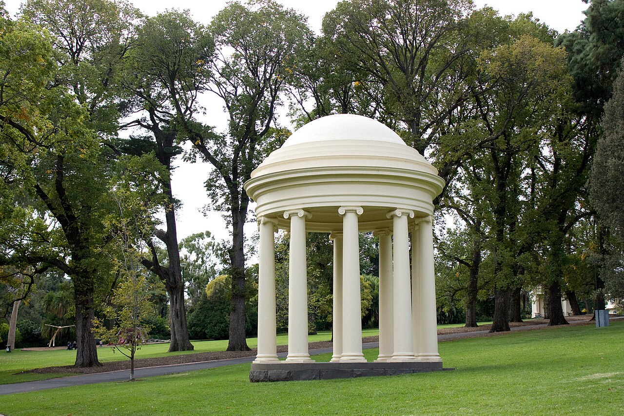 Rotunda in Fitzroy Gardens, Melbourne