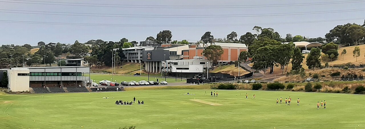 Playing fields at St. Bernard's College