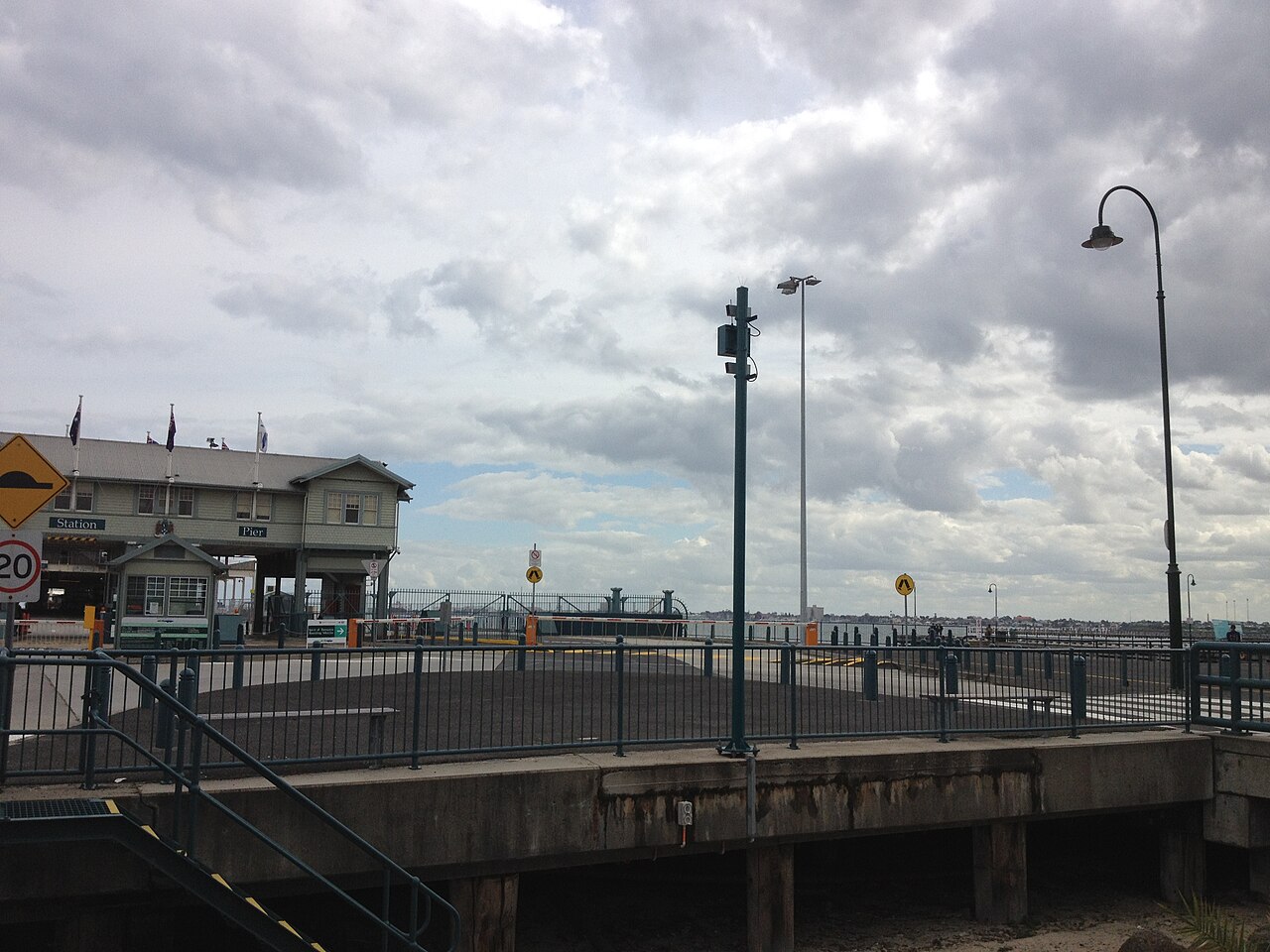 Station Pier exit, Port Melbourne