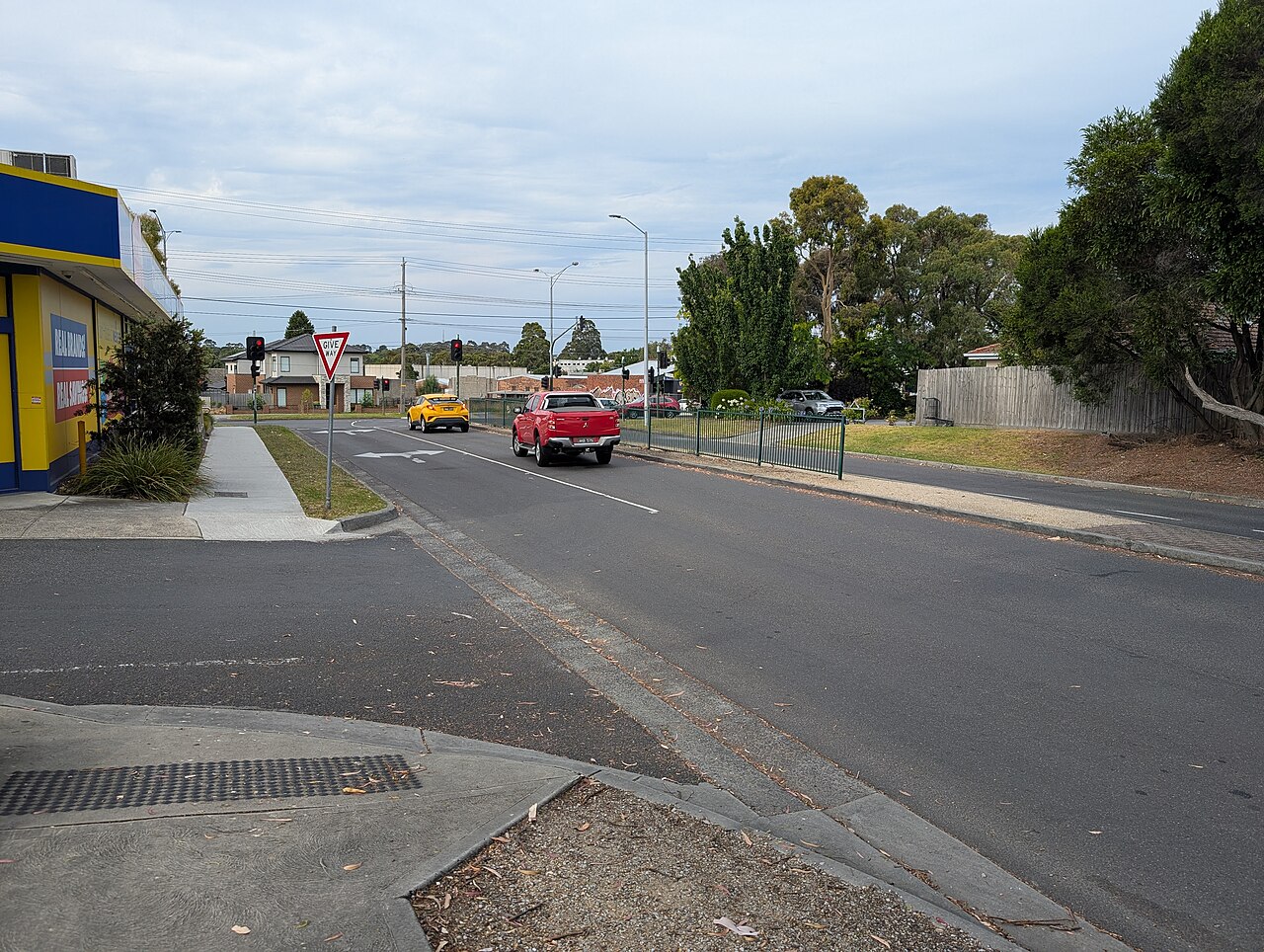Stevens Road at Canterbury Road