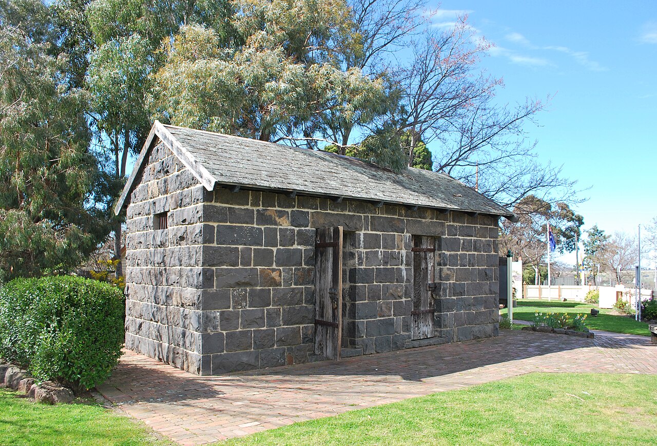 Sunbury Aitkens Gap bluestone gaol