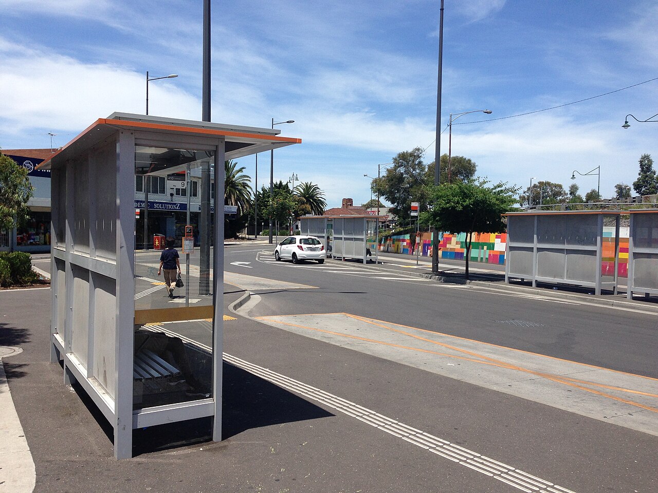 Shelters at Sunshine Bus Interchange