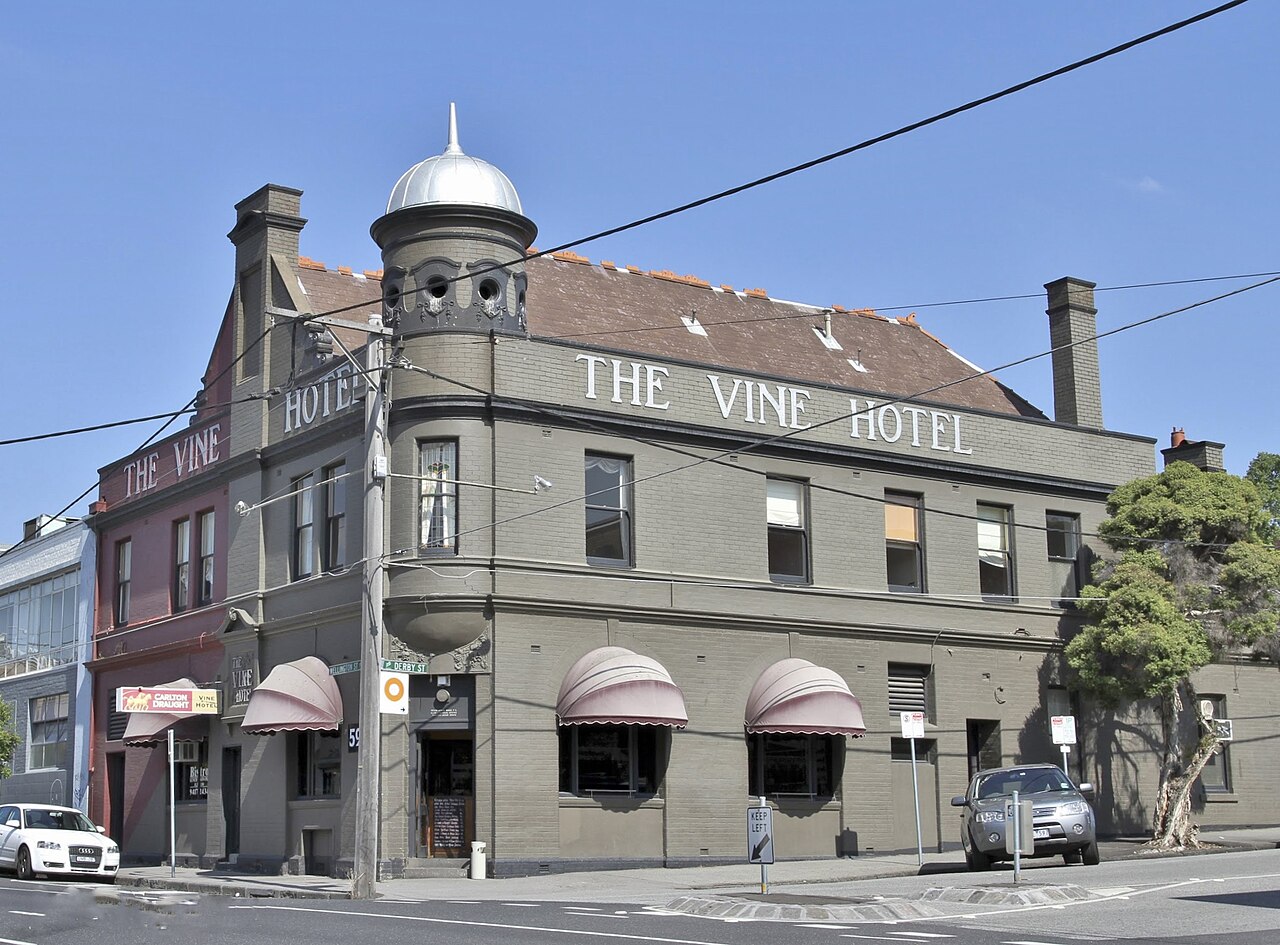 The Vine Hotel, a corner pub