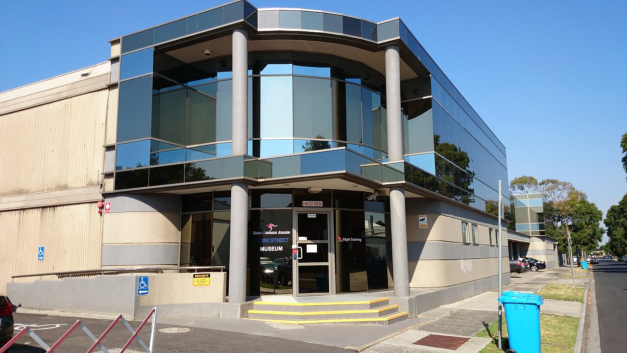 Trans-Australian Airlines Museum building