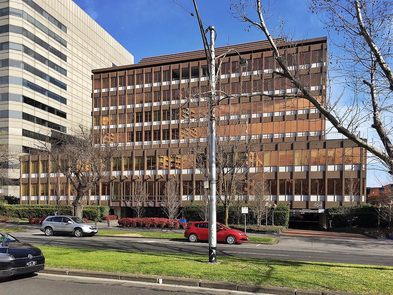 Mid-century office building on St Kilda Road