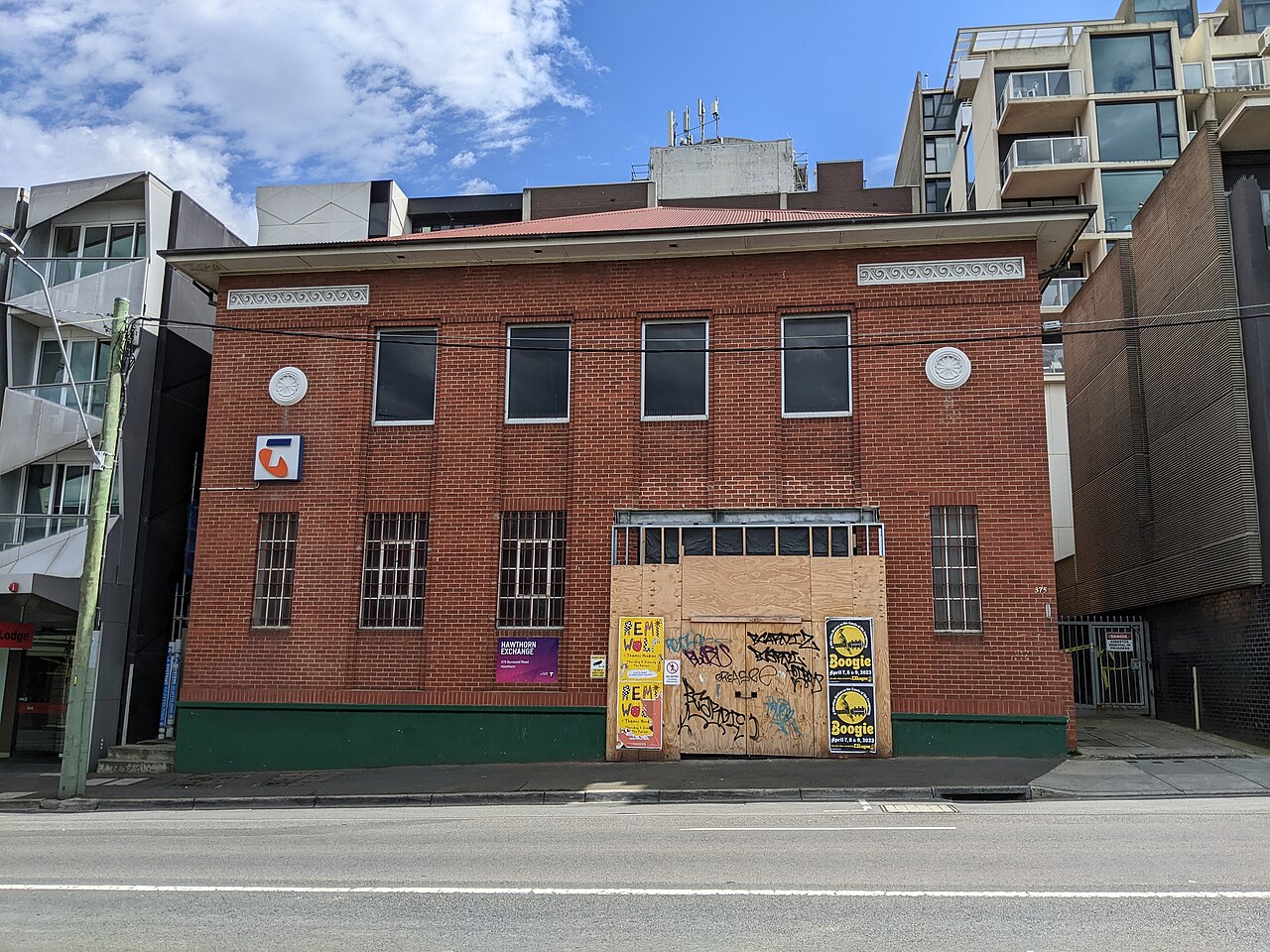 Red-brick Victorian Telecommunications Museum building