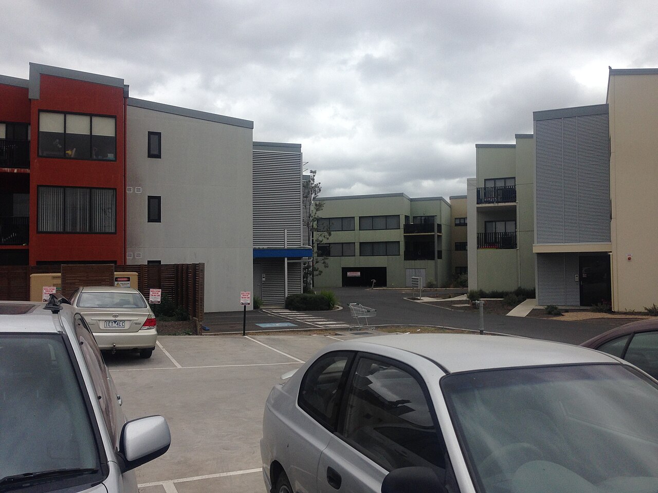 Townhouses in the Waratah Gardens development, Wollert