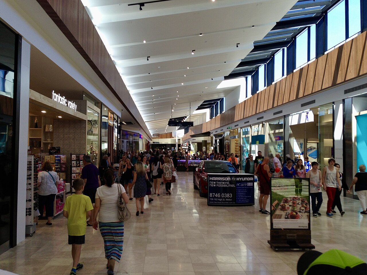 Internal mall at Woodgrove Shopping Centre